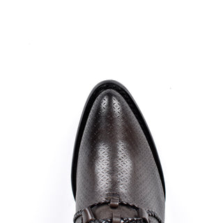 Botín Cuadra en piel genuina para dama