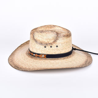Sombrero Avelar Hats de Palma Quemada Trompo