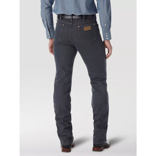 Jeans Wrangler Corte Vaquero Slim Fit Charcoal Gray Caballero