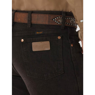 Jeans Wrangler Corte Vaquero Slim Fit Chocolate Caballero