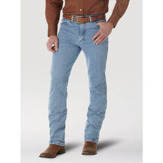 Jeans Wrangler Corte Vaquero Slim Fit Antique Wash Caballero
