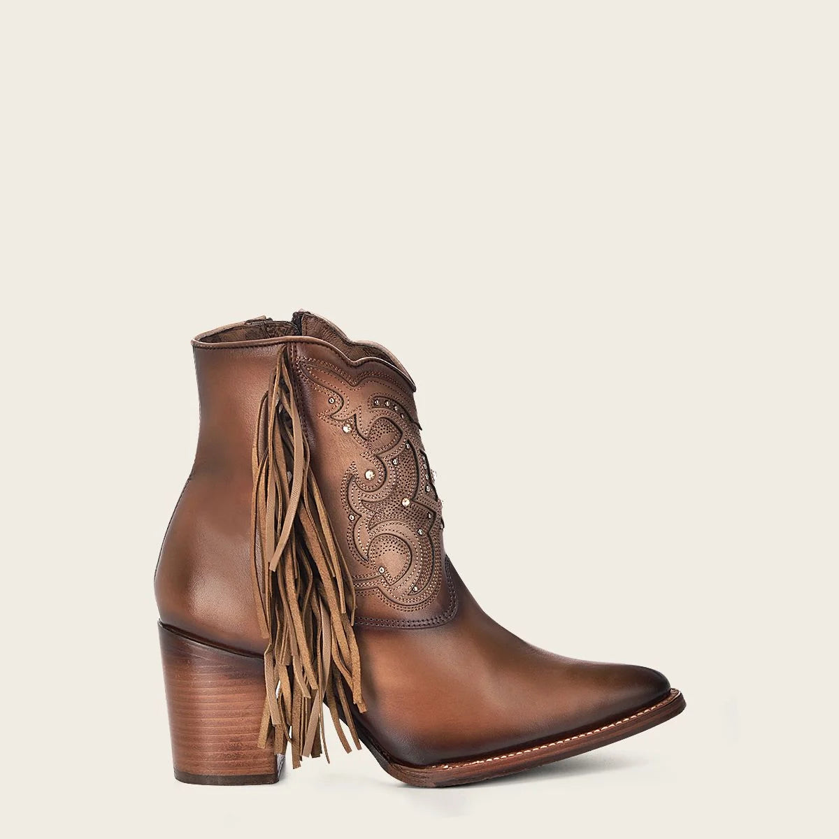Bota vaquera cuadra para dama hotsell