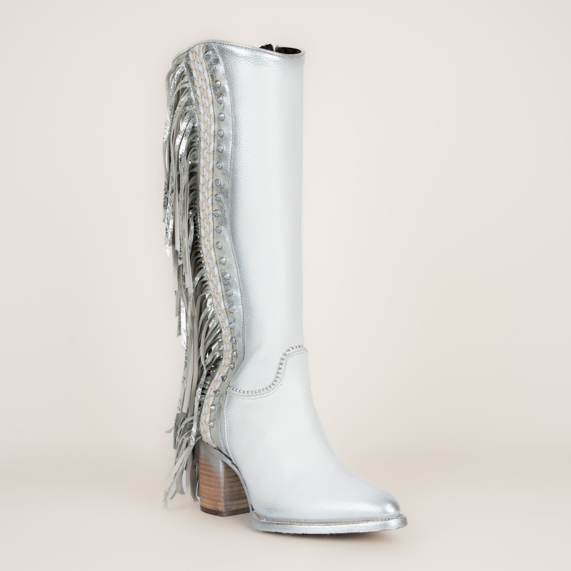 Bota Cuadra Res Vaquilla Cordoba Blanco Dama
