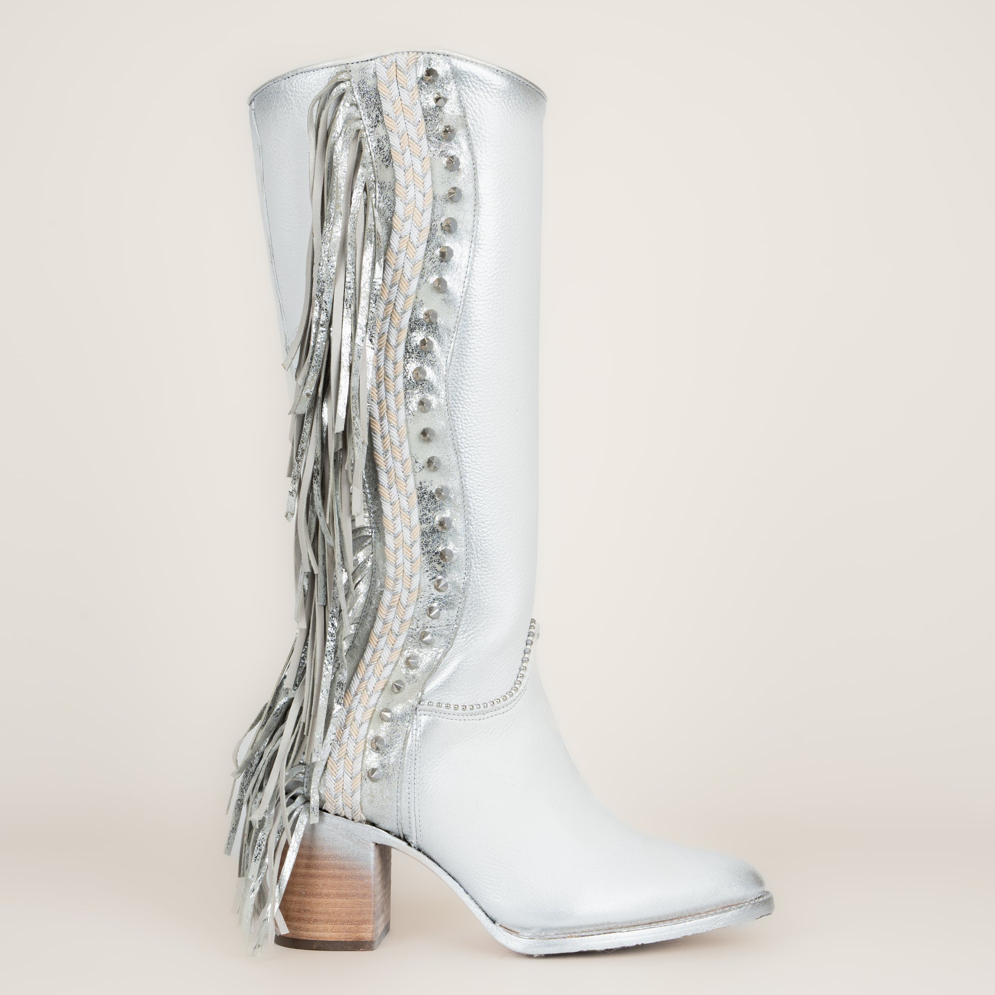 Bota Cuadra Res Vaquilla Cordoba Blanco Dama
