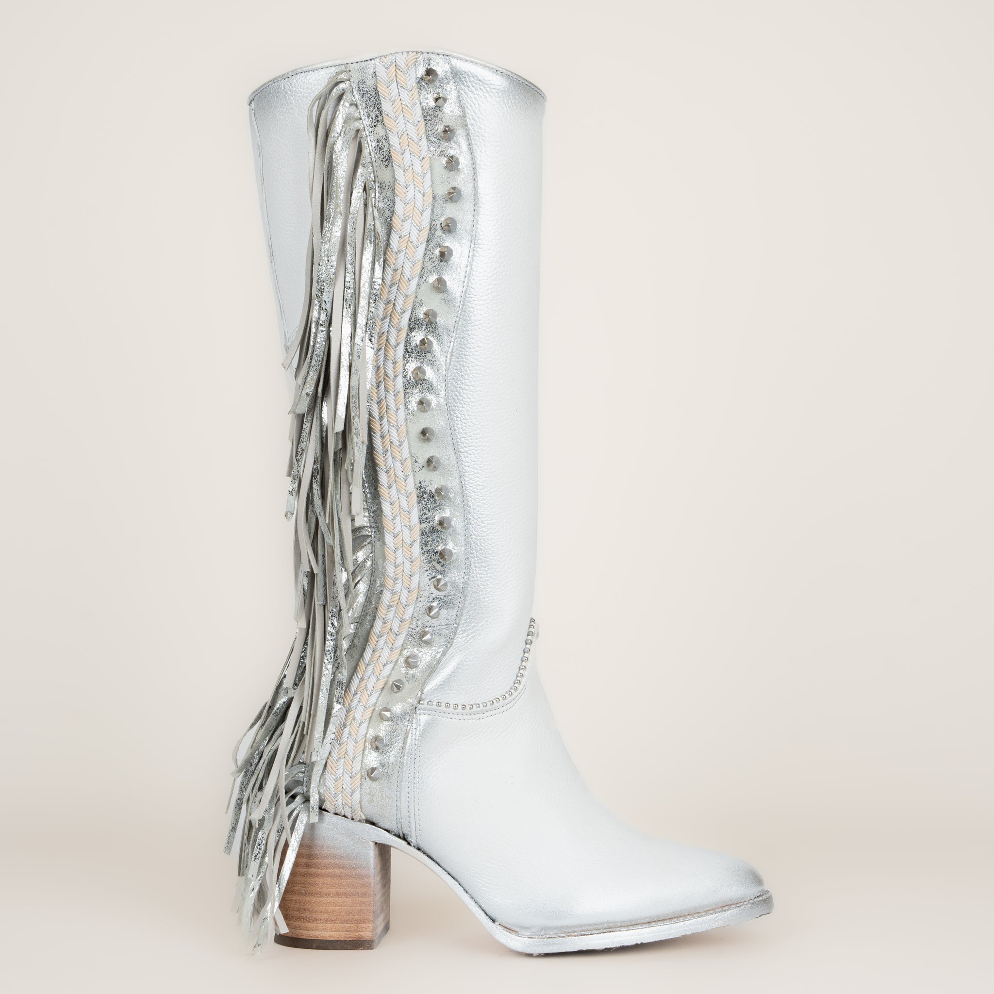 Bota Cuadra Res Vaquilla Cordoba Blanco Dama