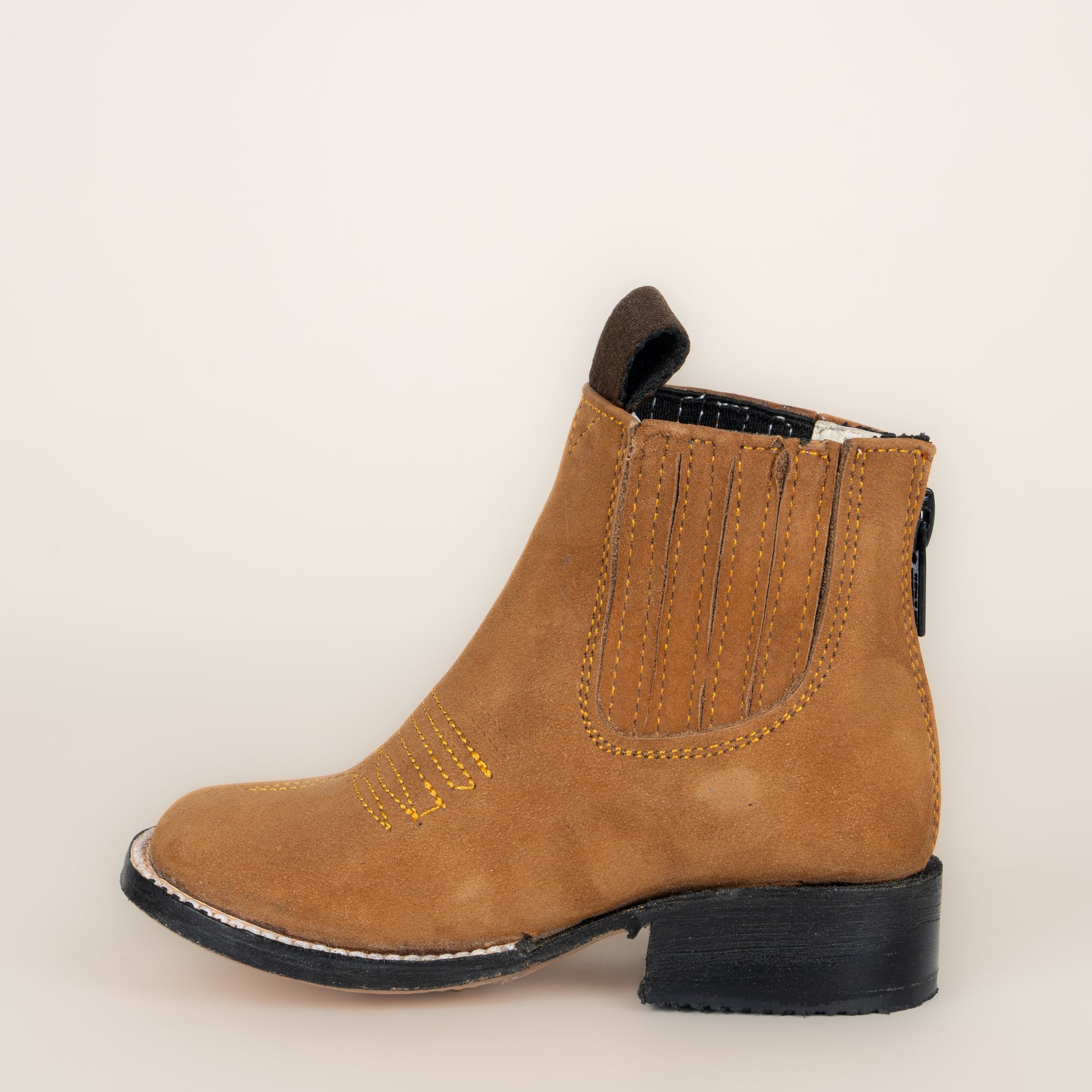 Botín Jar Boots Nobuck Camel Bebé