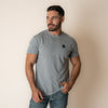 Playera Kimes Ranch Bullseye Dark Grey Heather Caballero