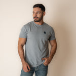 Playera Kimes Ranch Bullseye Dark Grey Heather Caballero