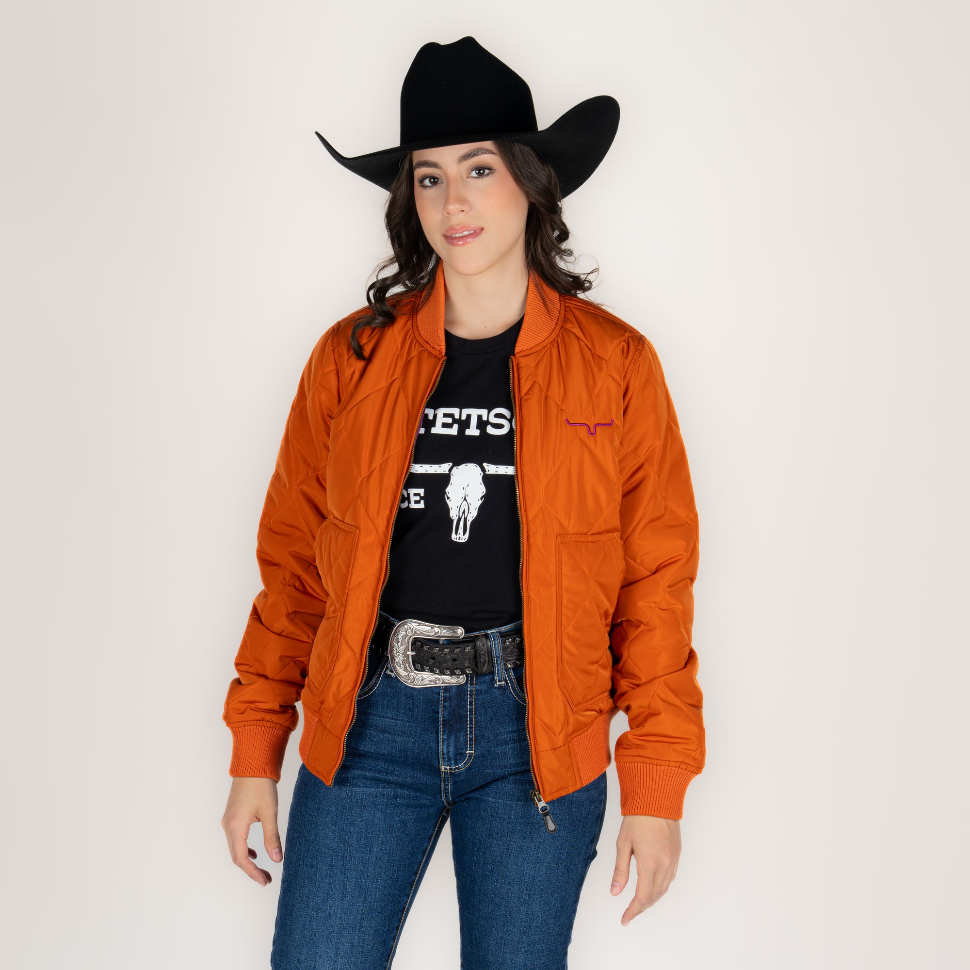 Chamarra Panhandle Aztec  Dark Brown Dama