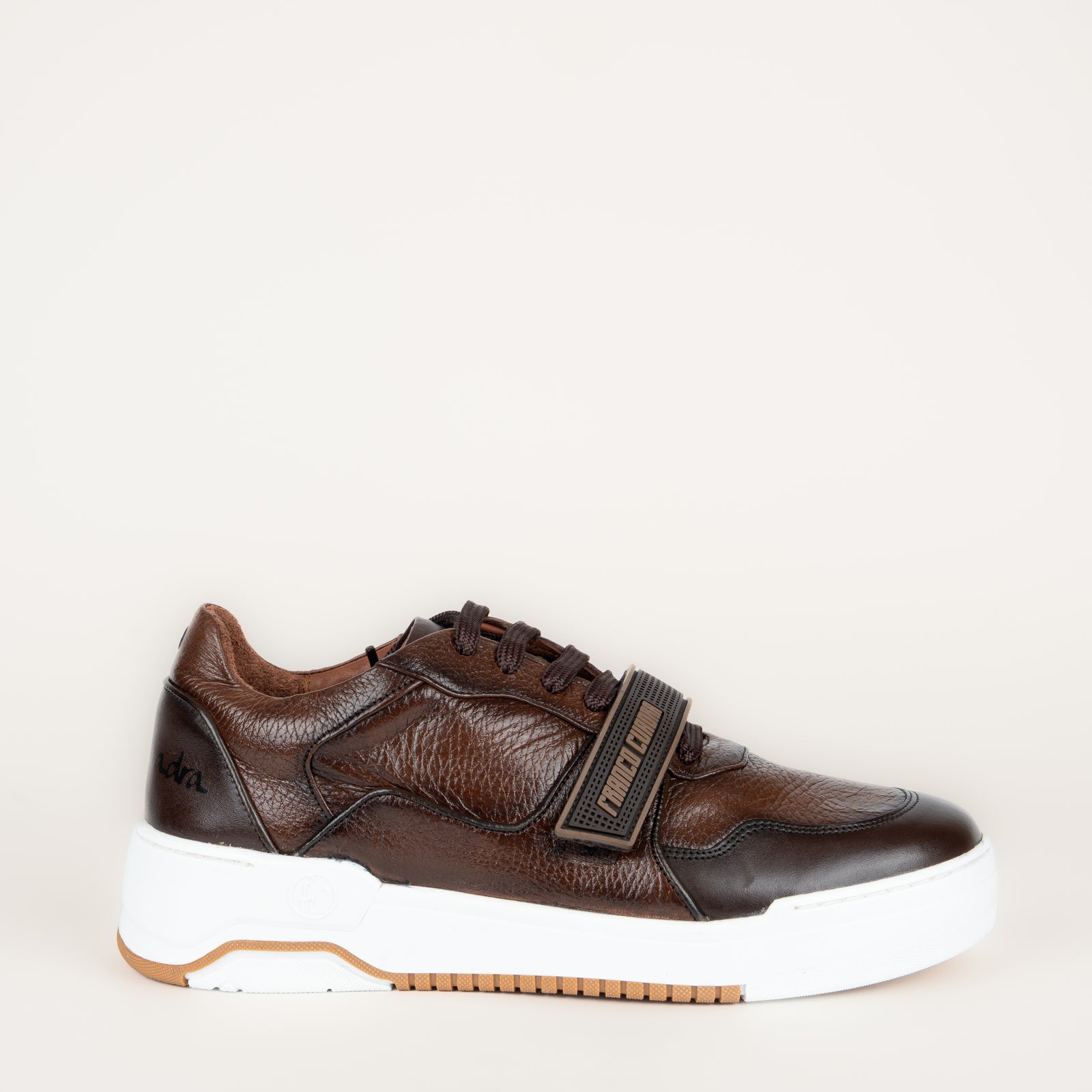 Sneakers Franco Cuadra Venado Siviglia Nuez Ternera Inca Choco Caballero