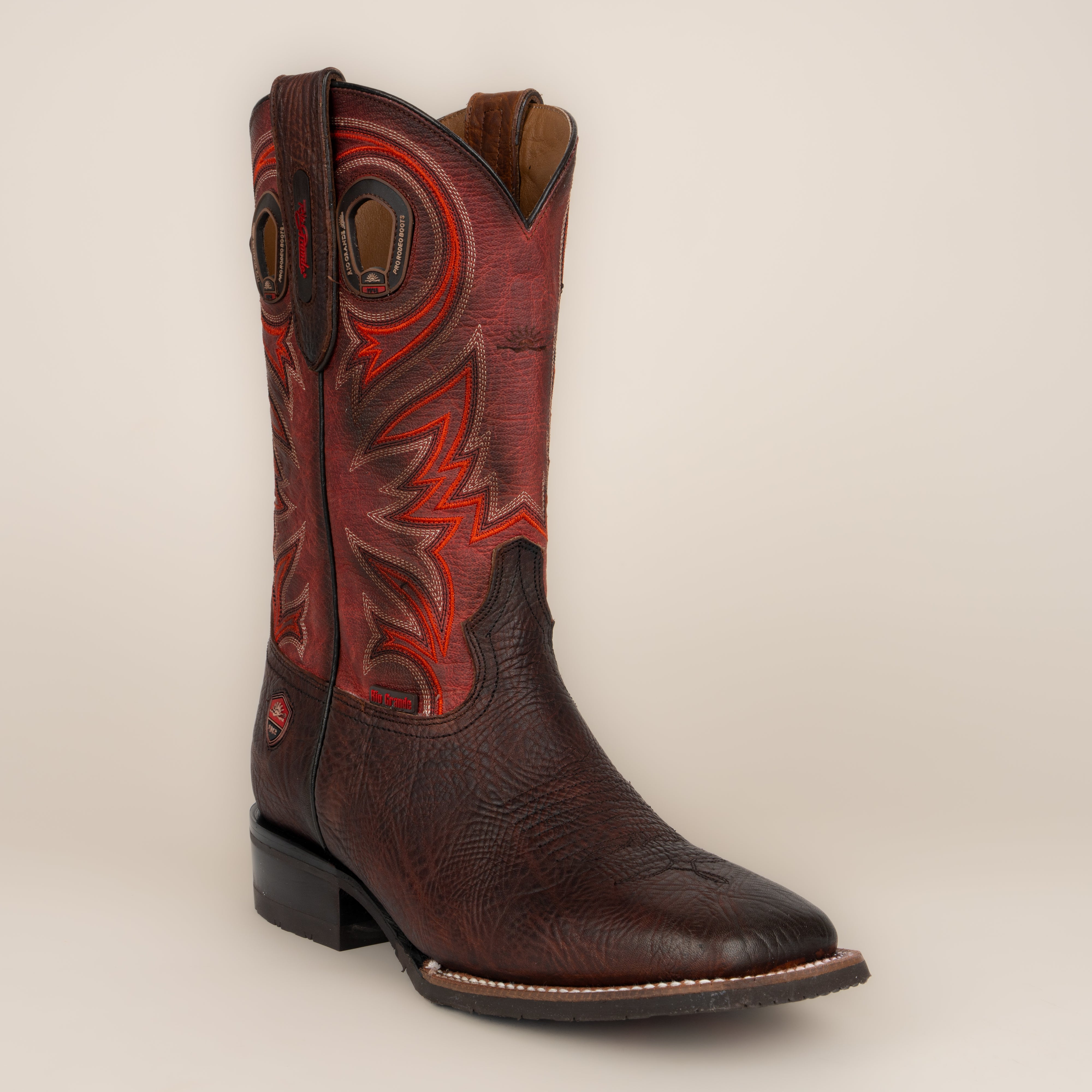 Bota Rio Grande Alabama Bull Hide Comboy Comanche Caballero - Botas Chicho