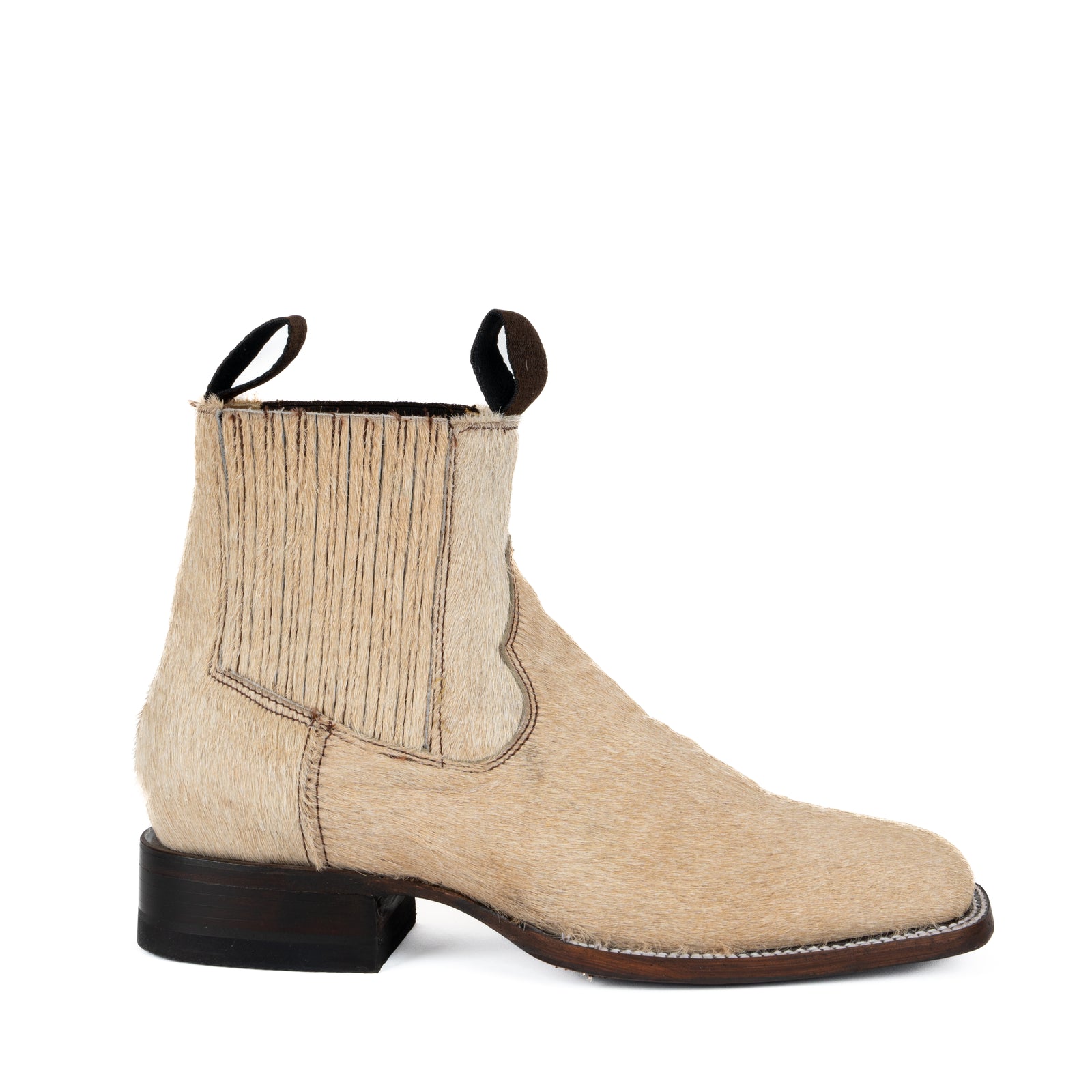 Botín Coyote Ranch Coronado Pelo Dorado Caballero