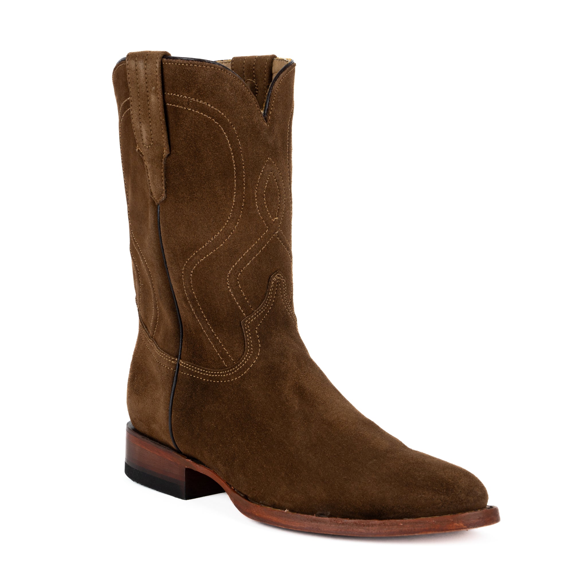 Bota Coyote Ranch Satevó Gamuza Arena Caballero