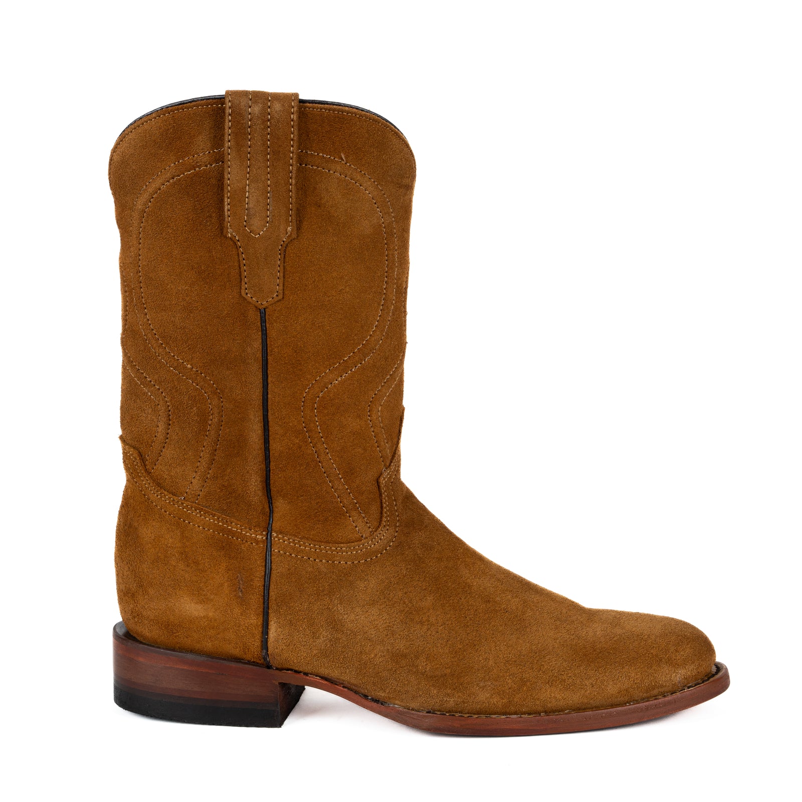 Bota Coyote Ranch Satevó Gamuza Miel Caballero