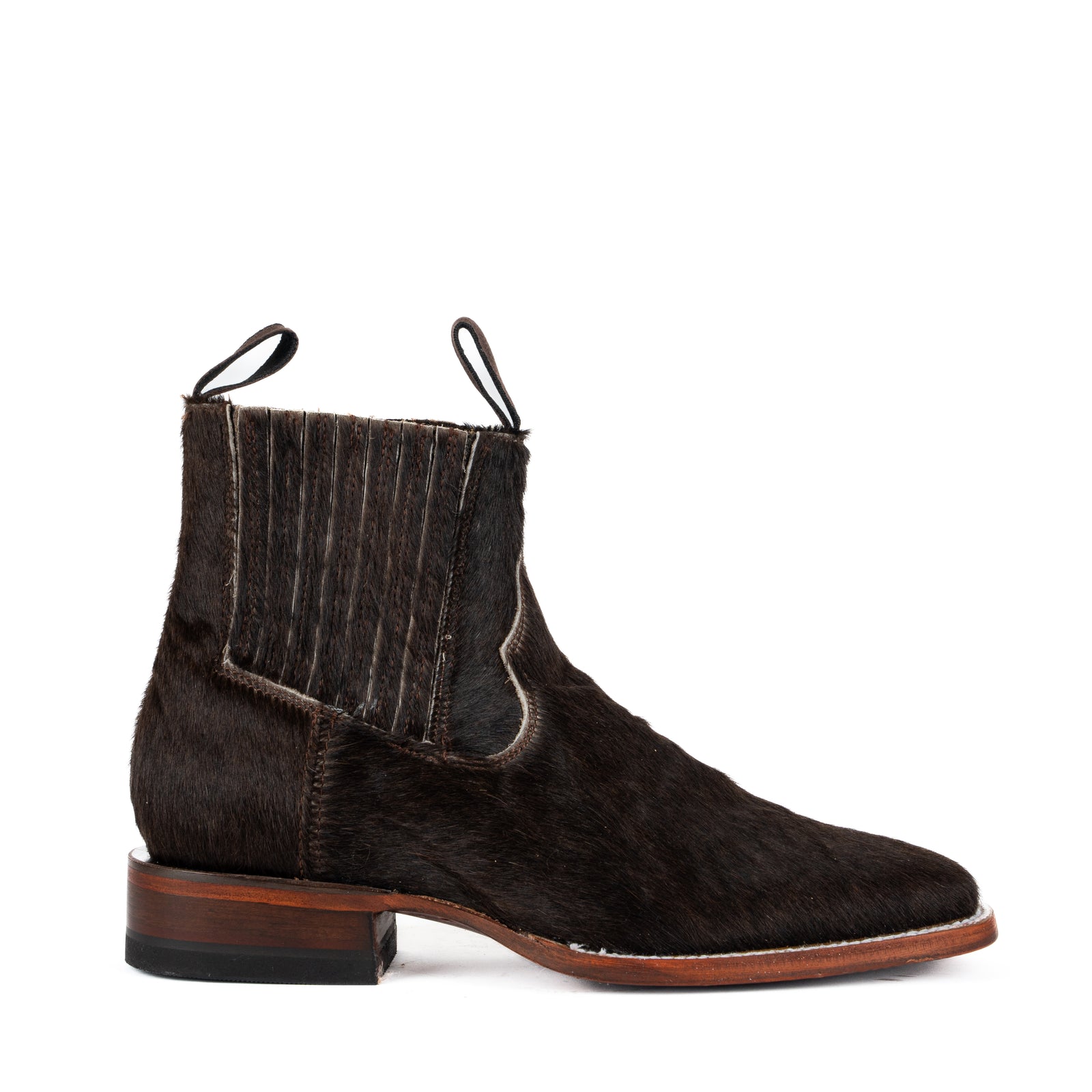 Botín Coyote Ranch Coronado Pelo Choco Caballero