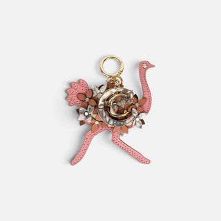 Llavero Cuadra Aveztruz Rosa
