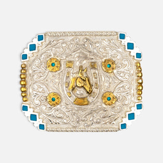 Hebilla Ranch Brand Caballo Herradura