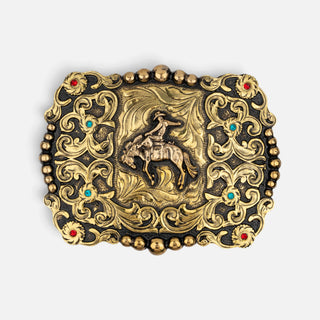 Hebilla Ranch Brand Jinete