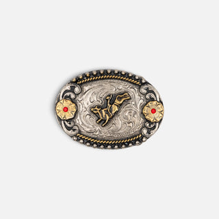 Hebilla Ranch Brand Rodeo Niño