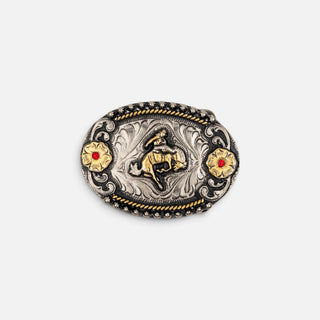 Hebilla Ranch Brand Rodeo Niña