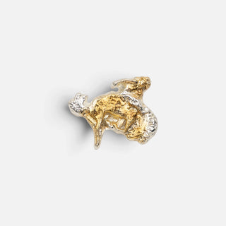 Pin Ranch Brand Jinete Dorado