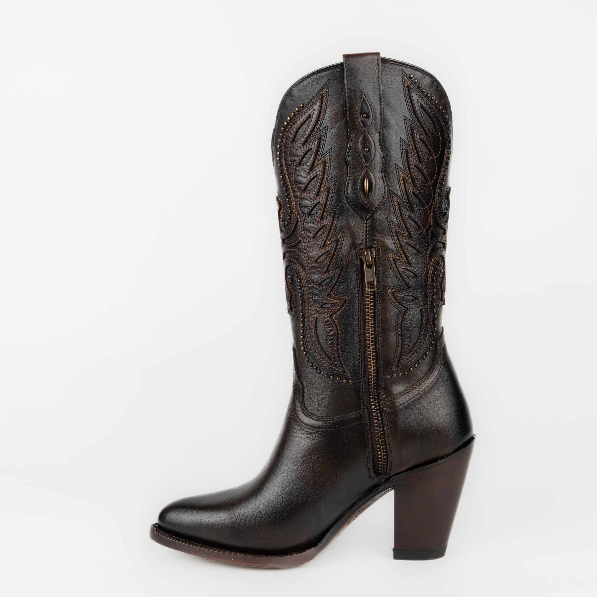 Bota Cuadra Pitón Back Alaska Café Caballero
