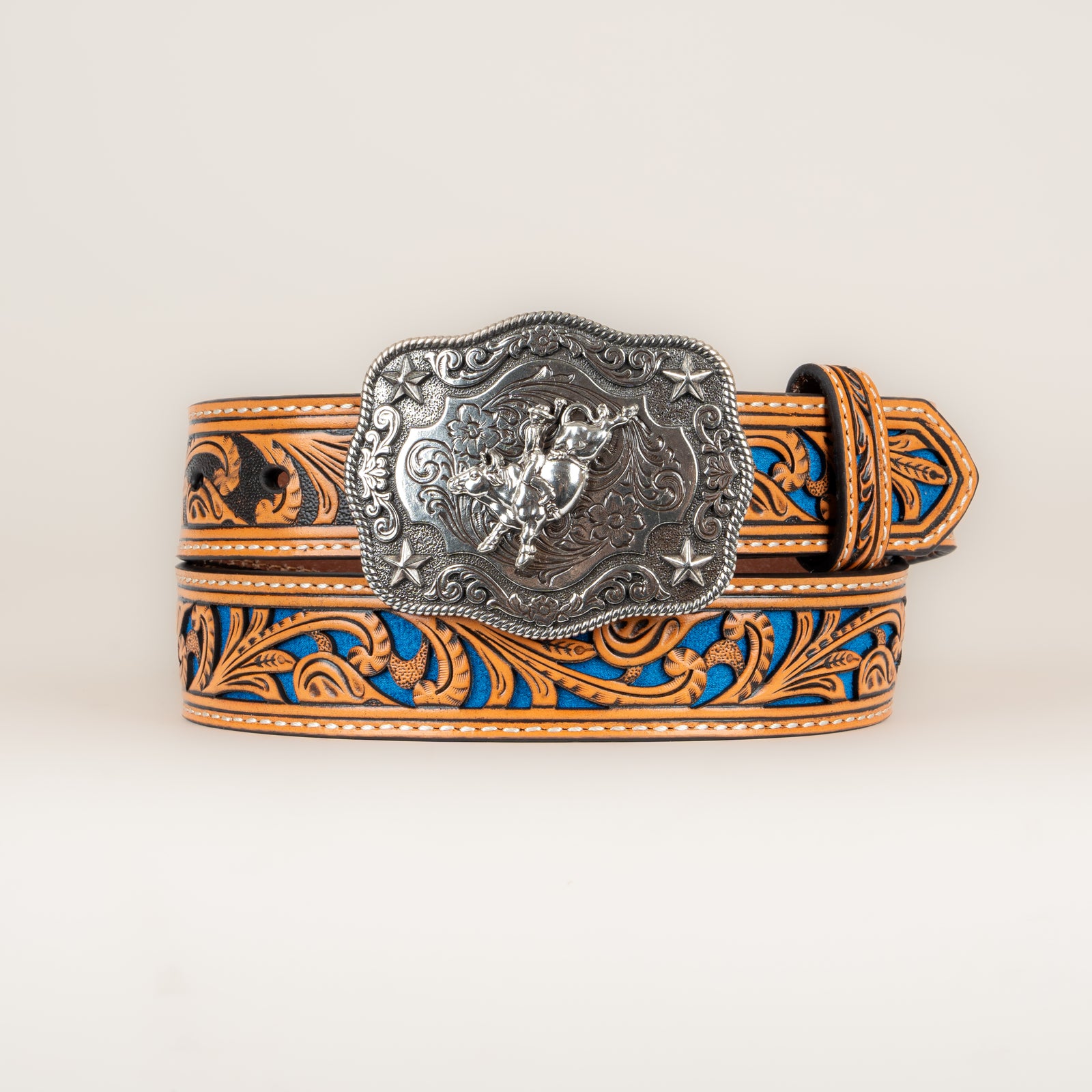 Cinturón Nocona Rodeo Azul Niño