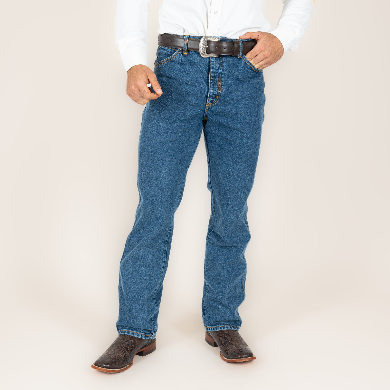 Jeans Wrangler Slim Fit Gold Edition Caballero