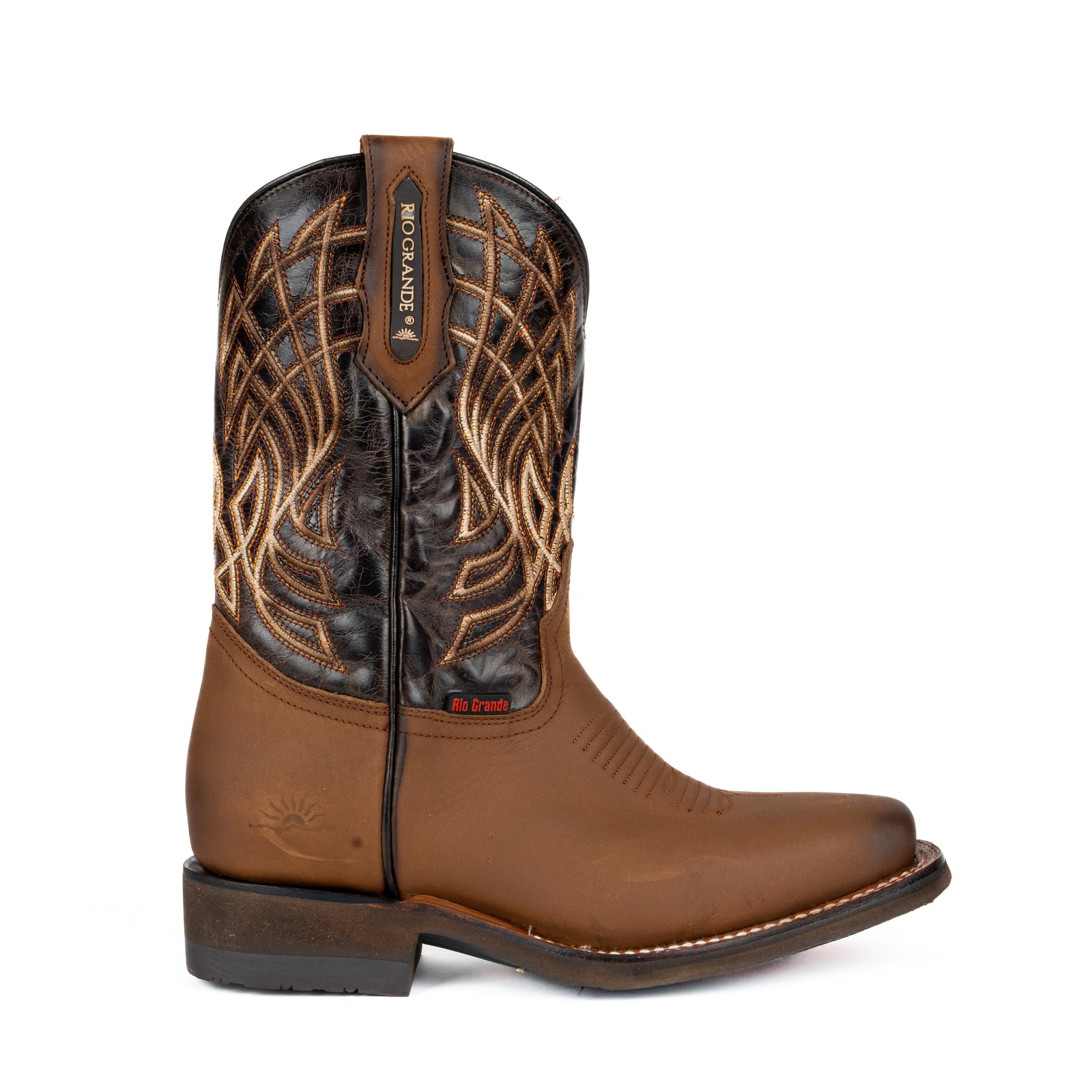 Bota Rio Grande Orlando Crazy Roble Miel Niño