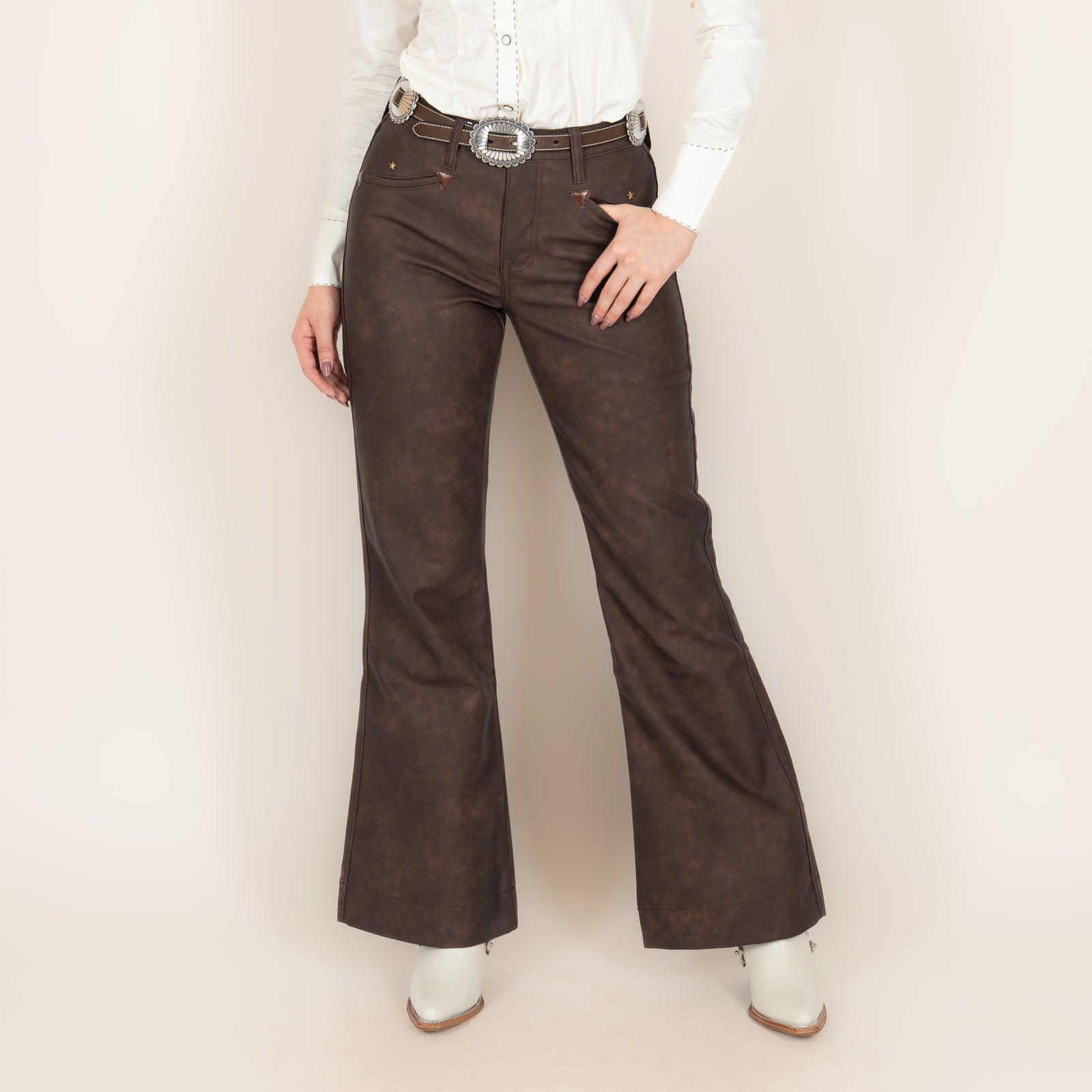 Jeans Rock & Roll Denim High Rise Trouser Dama
