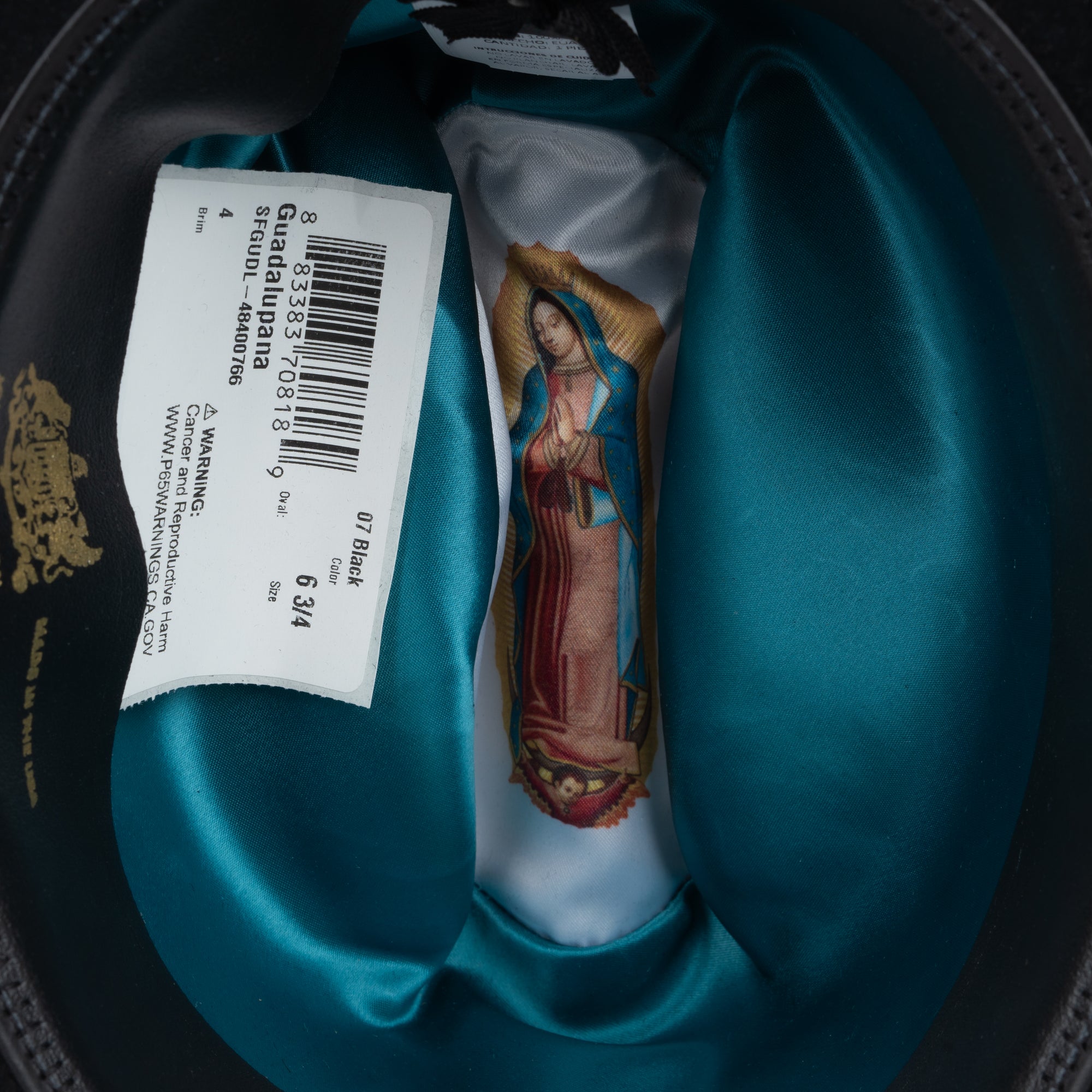 TEXANA STETSON GUADALUPANA 6X BLACK