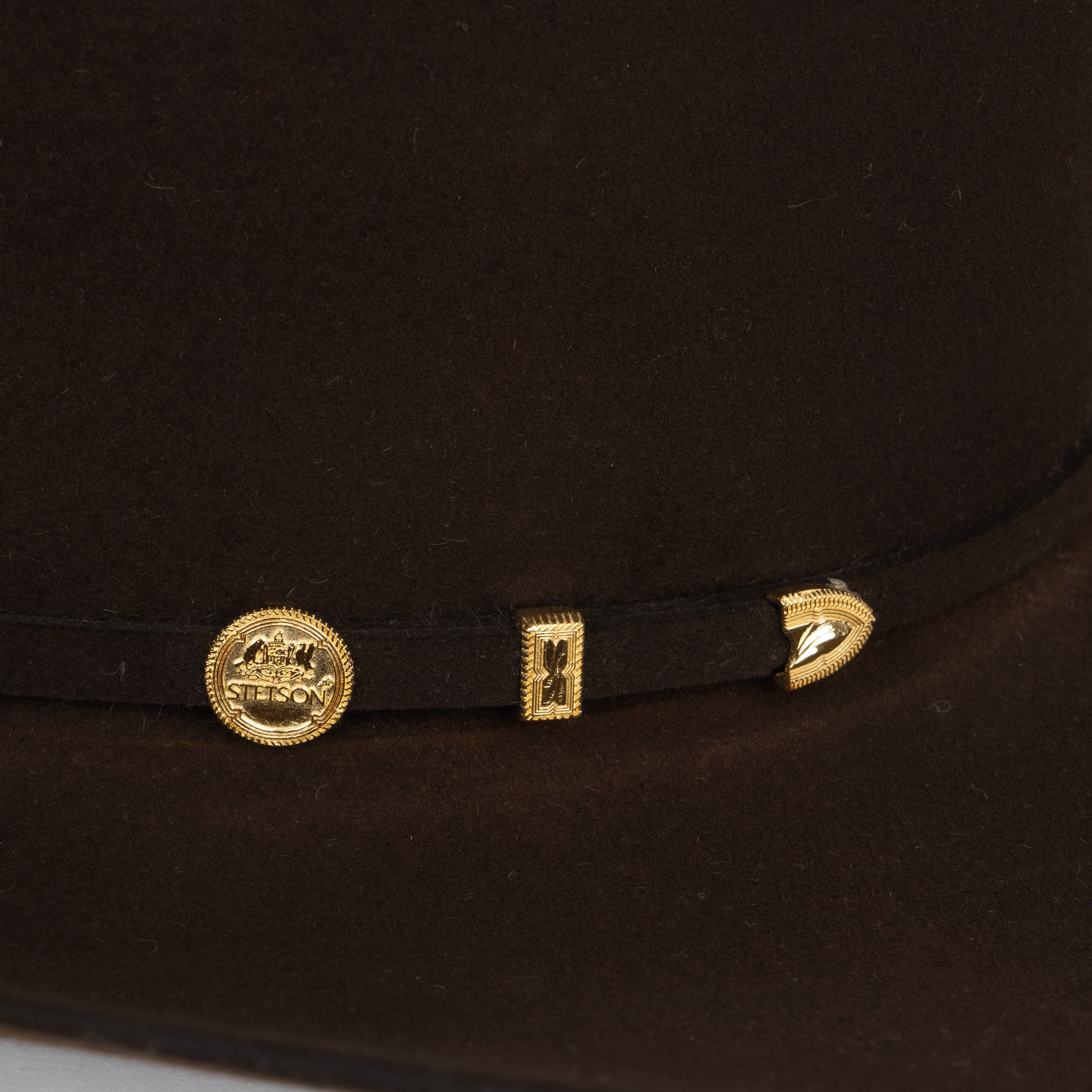 Chapeau De Cowboy Stetson El Presidente 100X - Taille 7 - Noir - Neuf Avec étiquettes