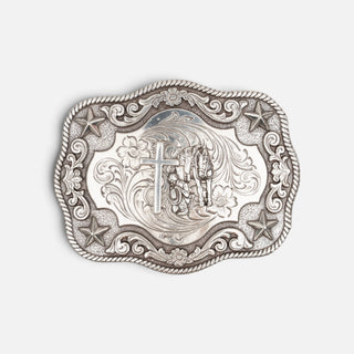 Hebilla Nocona Oración del Vaquero