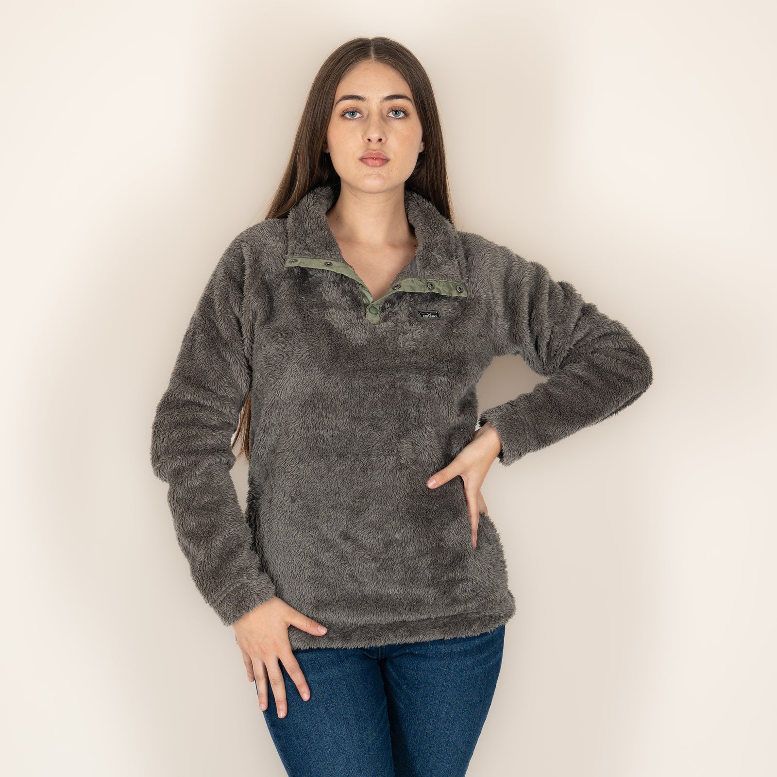 Suéter Kimes Ranch Fozzie Pullover Grey Dama