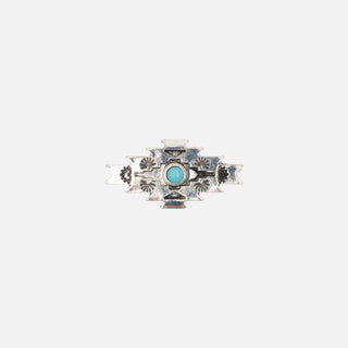 Pin Aztec Piedra Azul