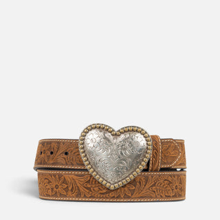 Cinturón Nocona Cincelado Corazón Dama