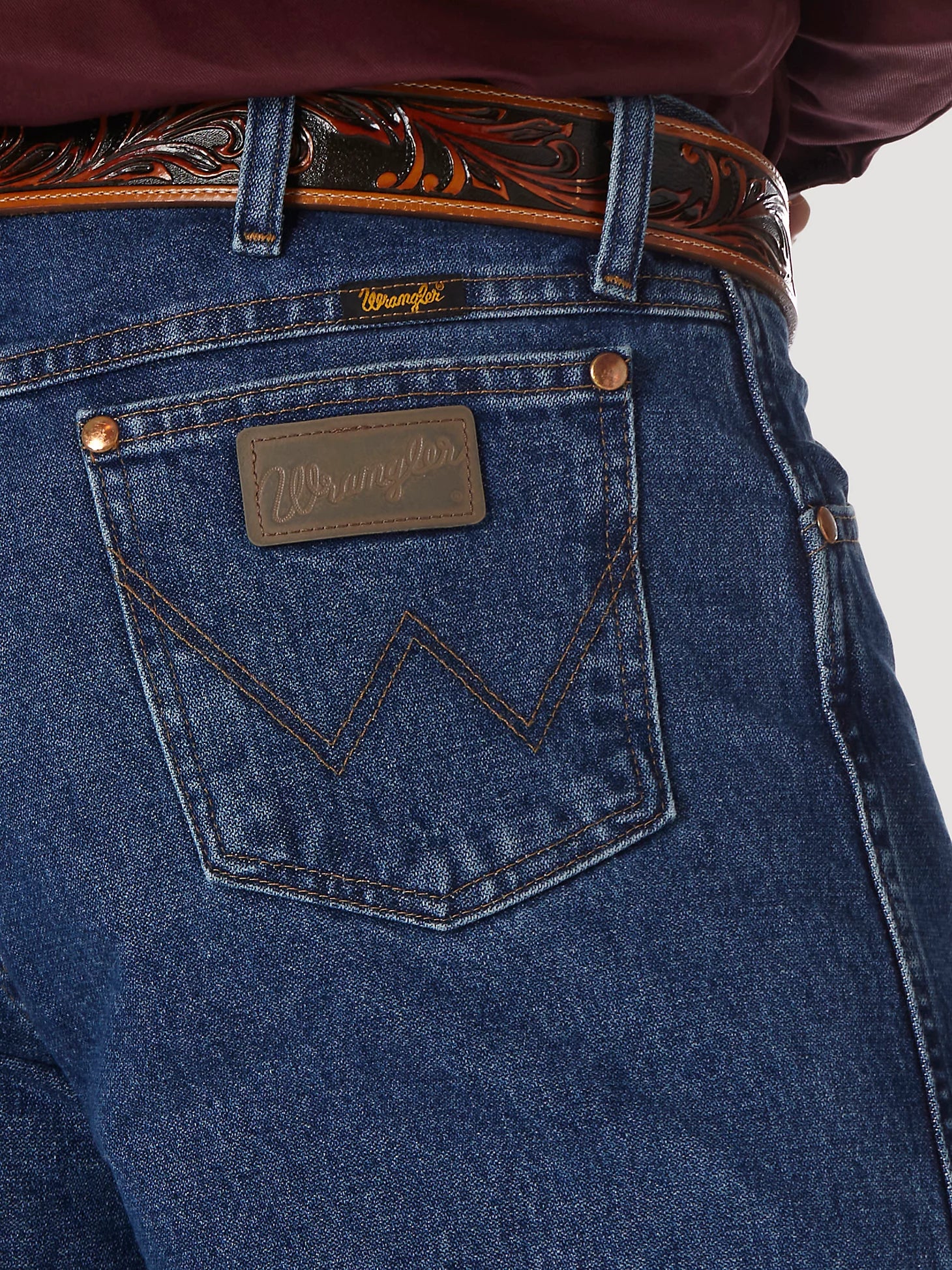 Jeans Wrangler Original Fit Stonewashed Caballero