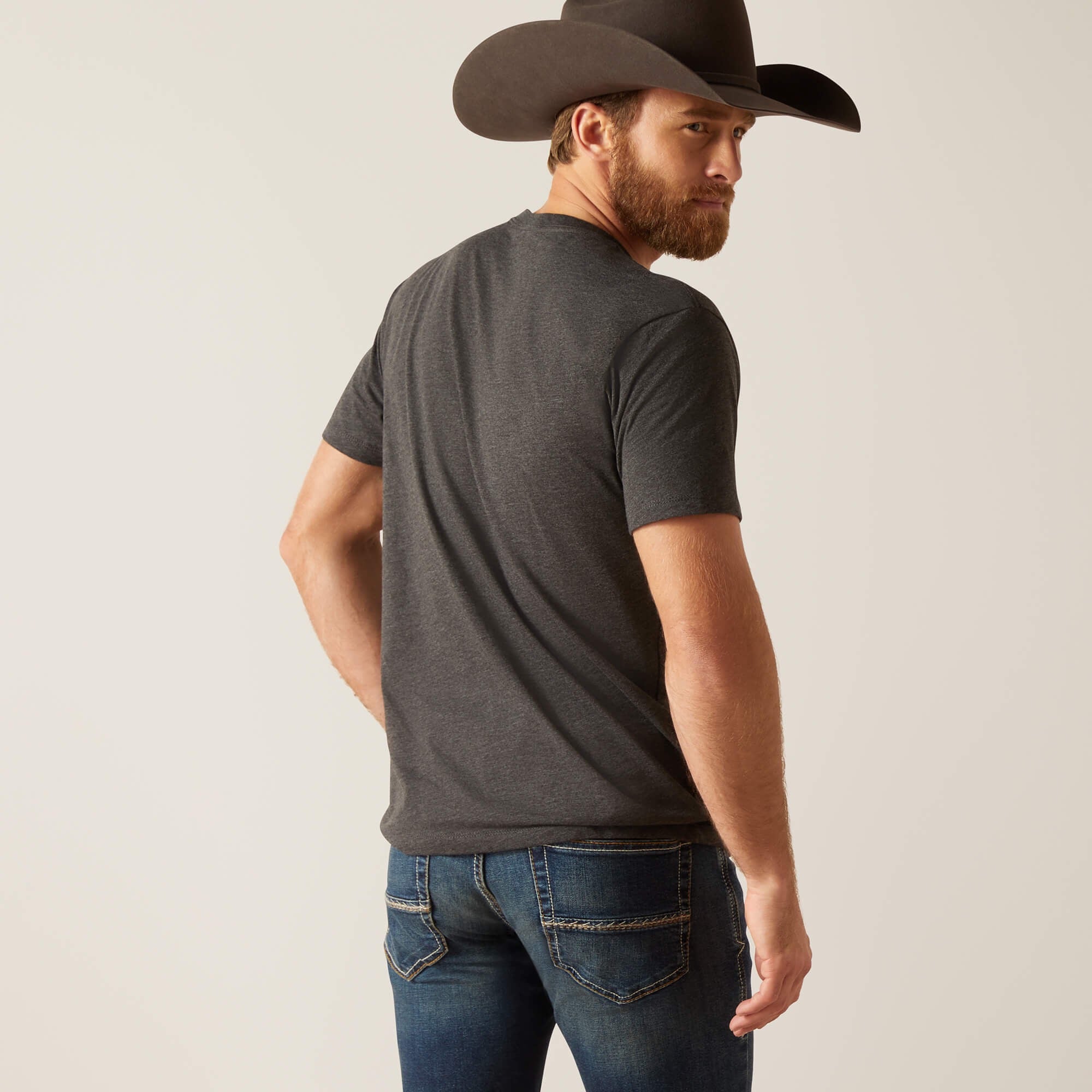 Playera Ariat Sendero King Cow Caballero