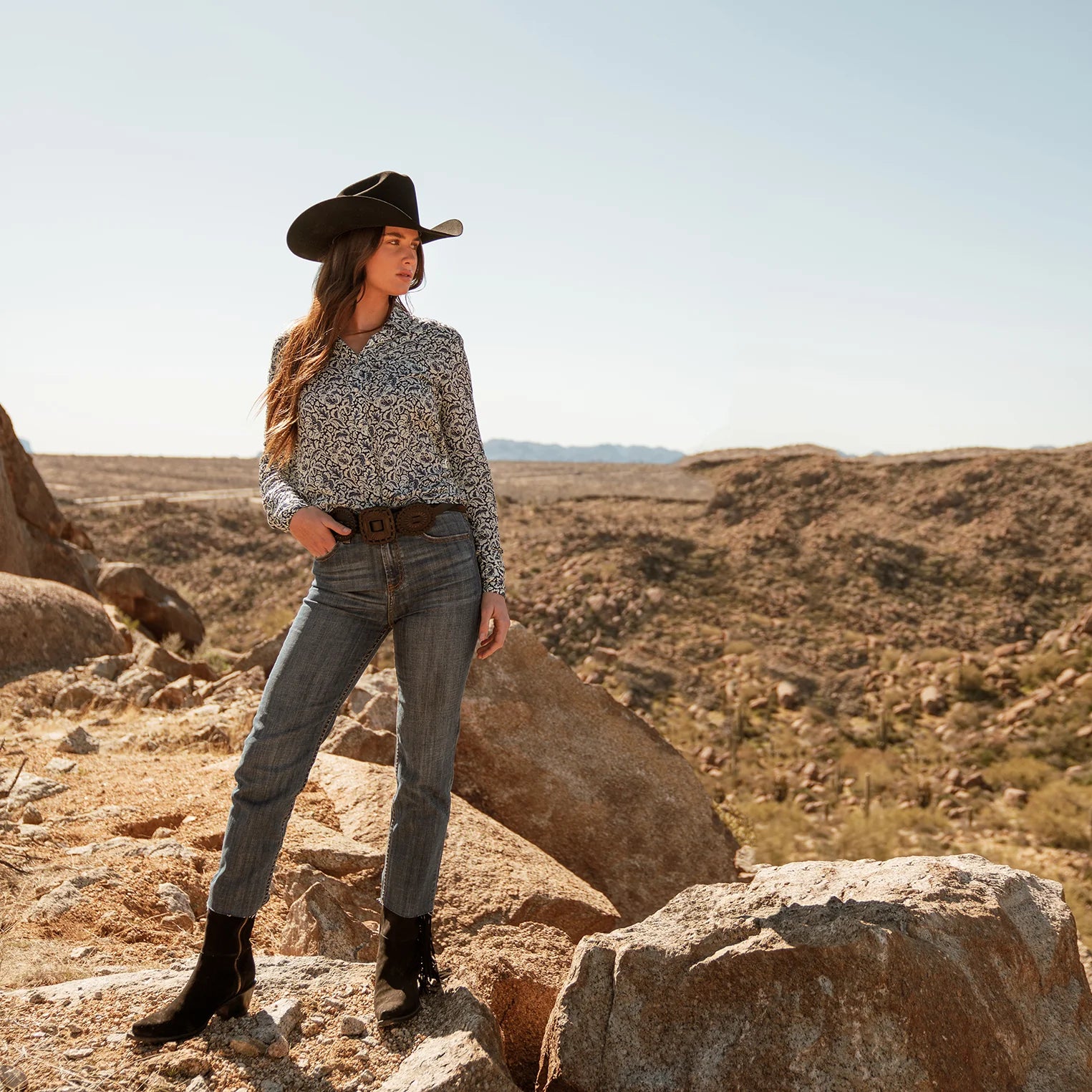 TEXANA STETSON SKYLINE 6X BLACK