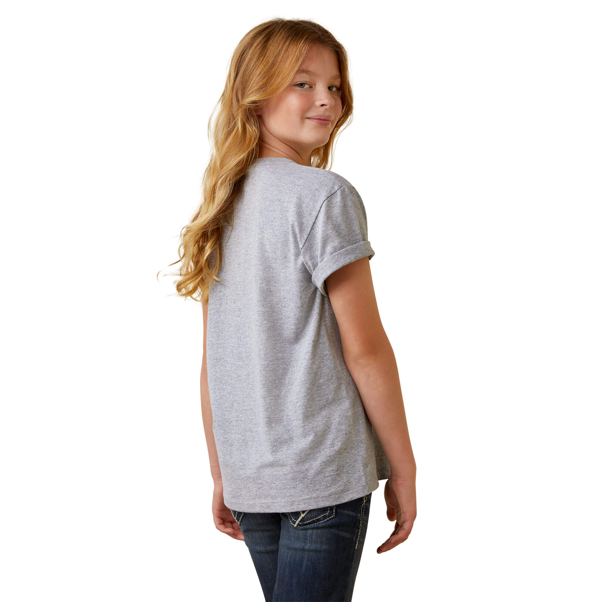 Blusa Ariat Rainbow Sunset SS Niña