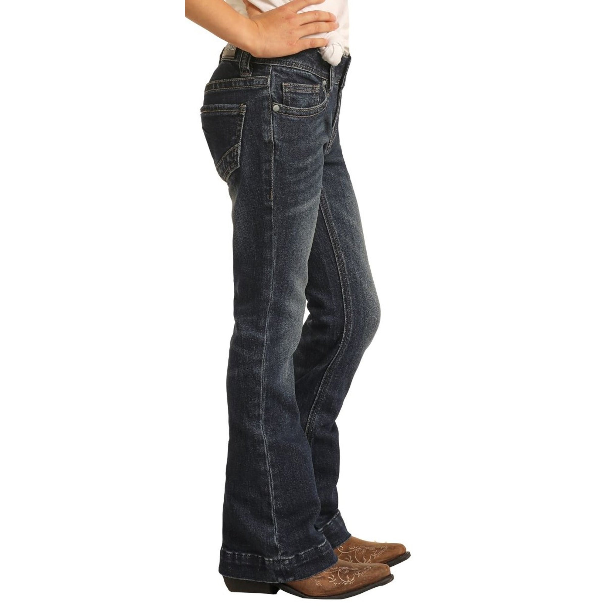JEANS ROCK & ROLL DENIM EXTRA STRETCH TROUSERS NIÑA