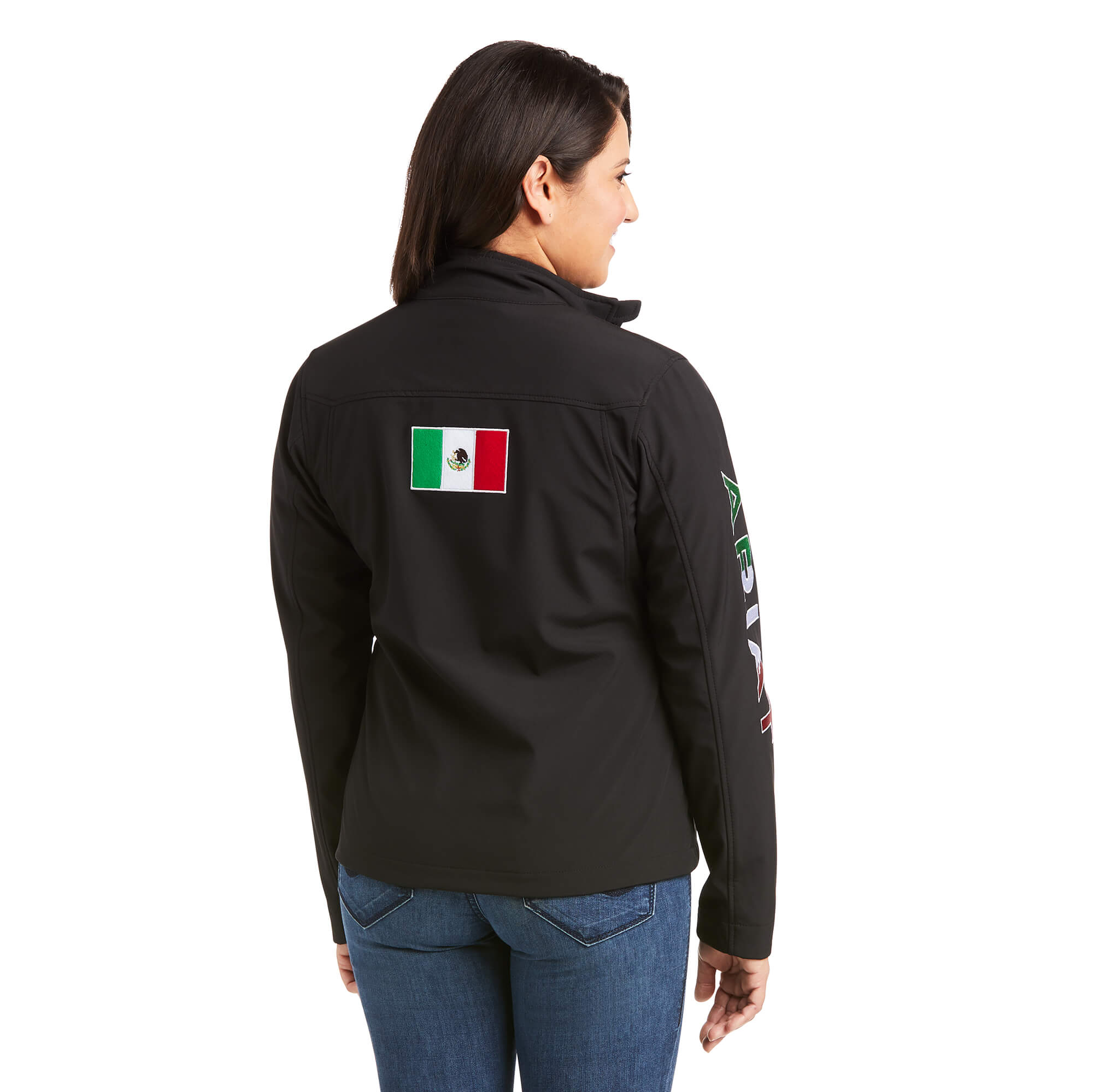 Chamarra Classic Team MEXICO Softshell Water Resistant Dama