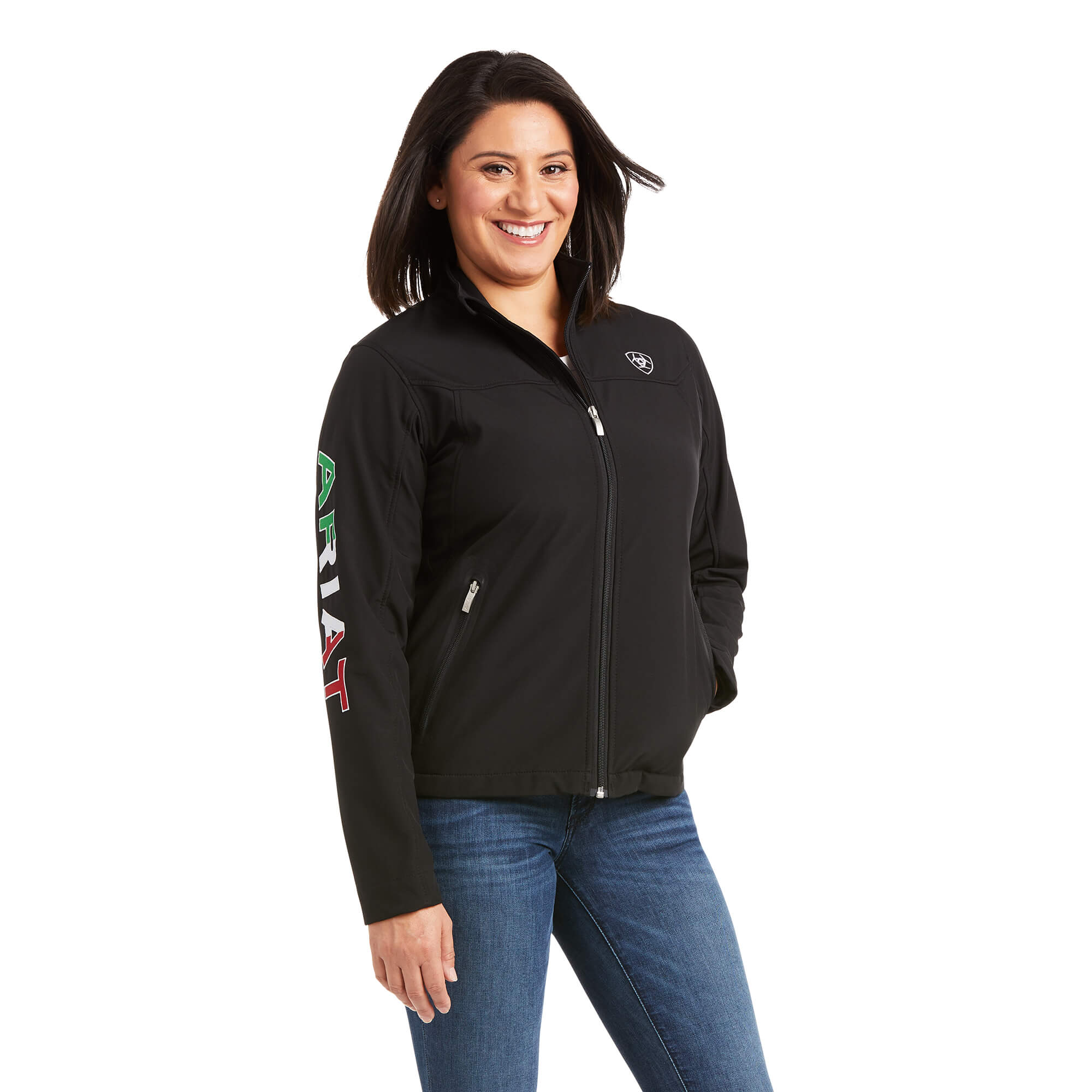 Chamarra Classic Team MEXICO Softshell Water Resistant Dama