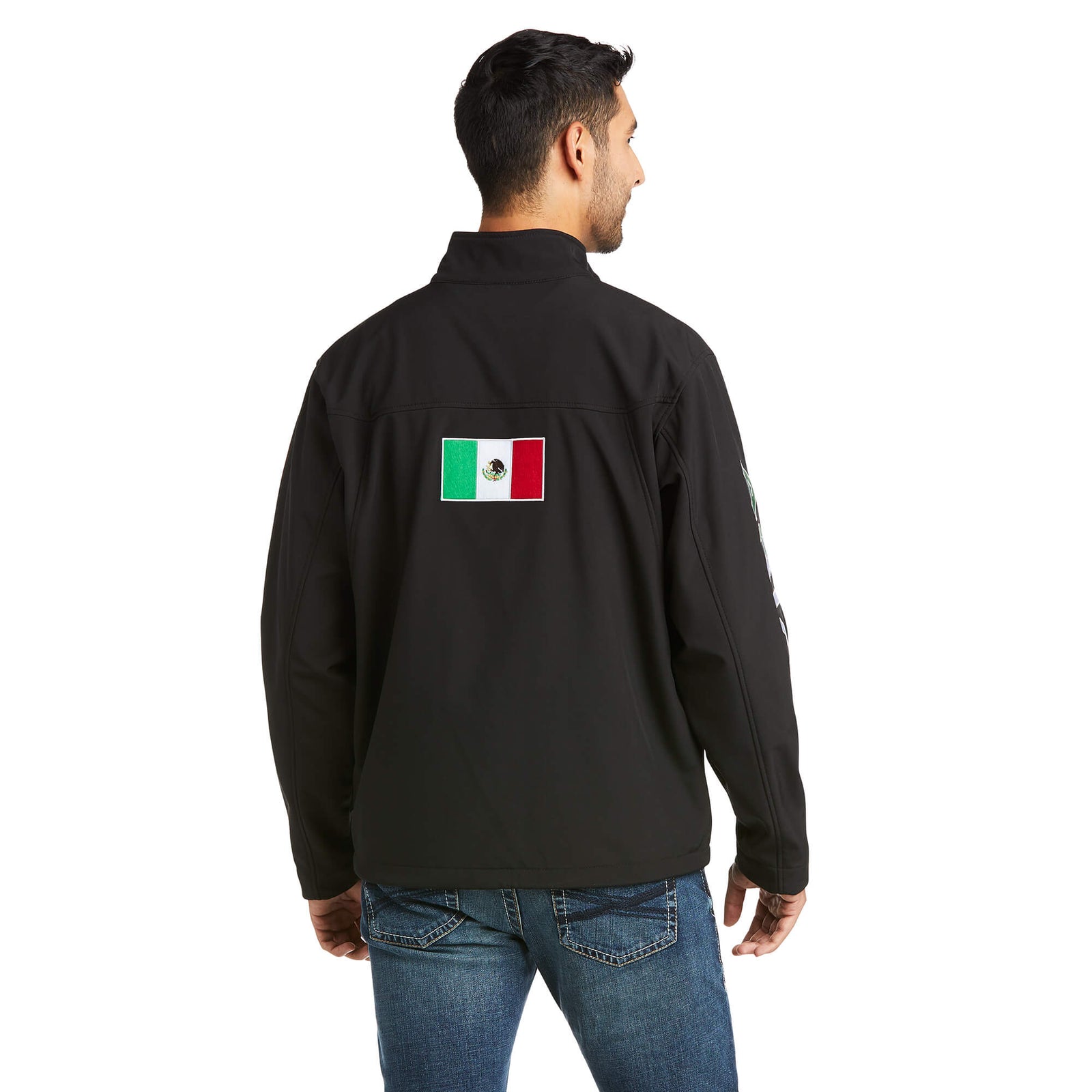 Chamarra Ariat New Team Softshell MEXICO Water Resistant Caballero