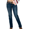 JEANS ROCK & ROLL DENIM MID RISE EXTRA STRETCH BOOTCUT RIDING DAMA