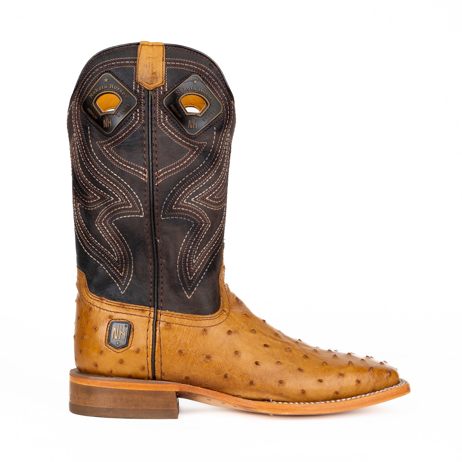 Bota Nokota Morgan Avestruz Brandy Caballero