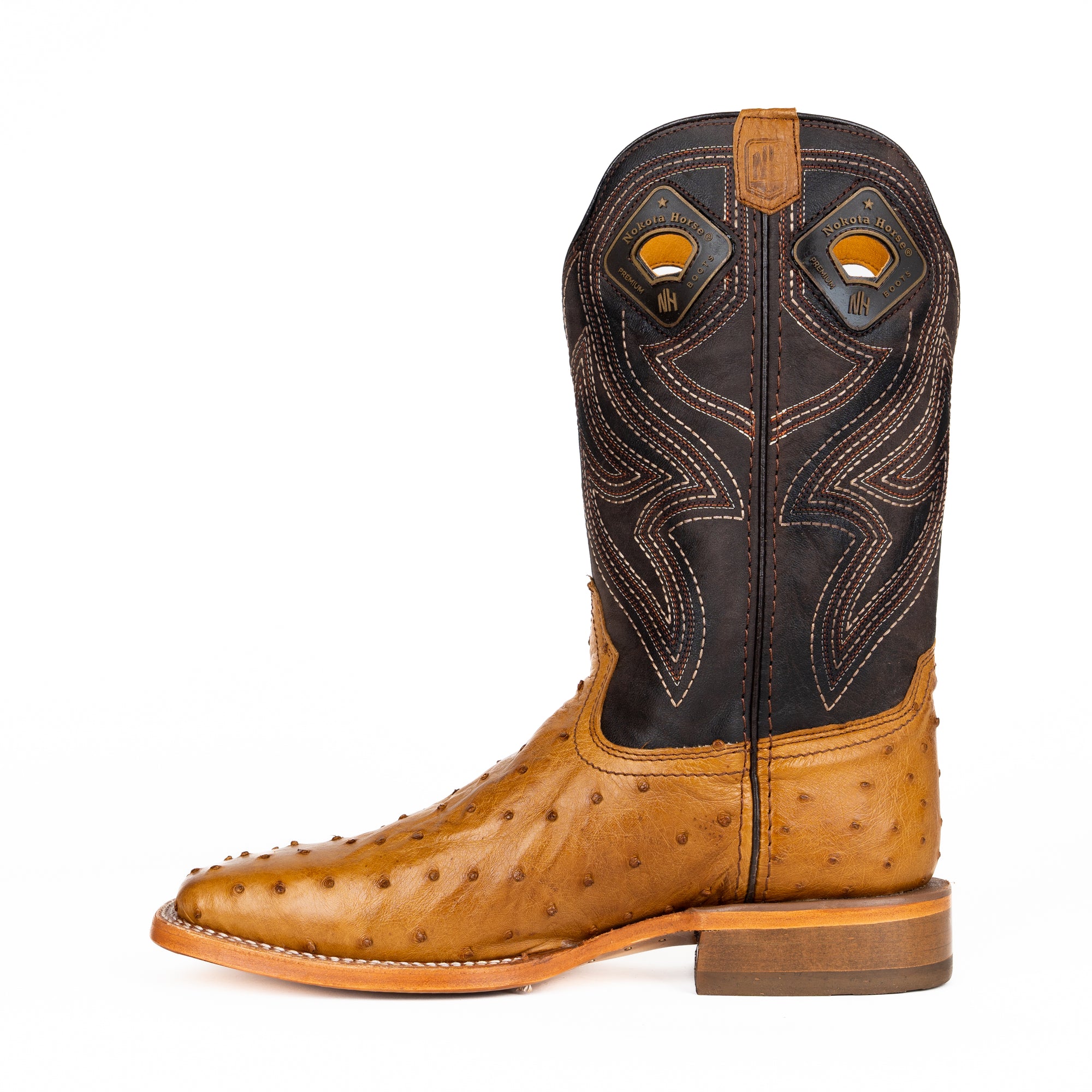 Bota Nokota Morgan Avestruz Brandy Caballero