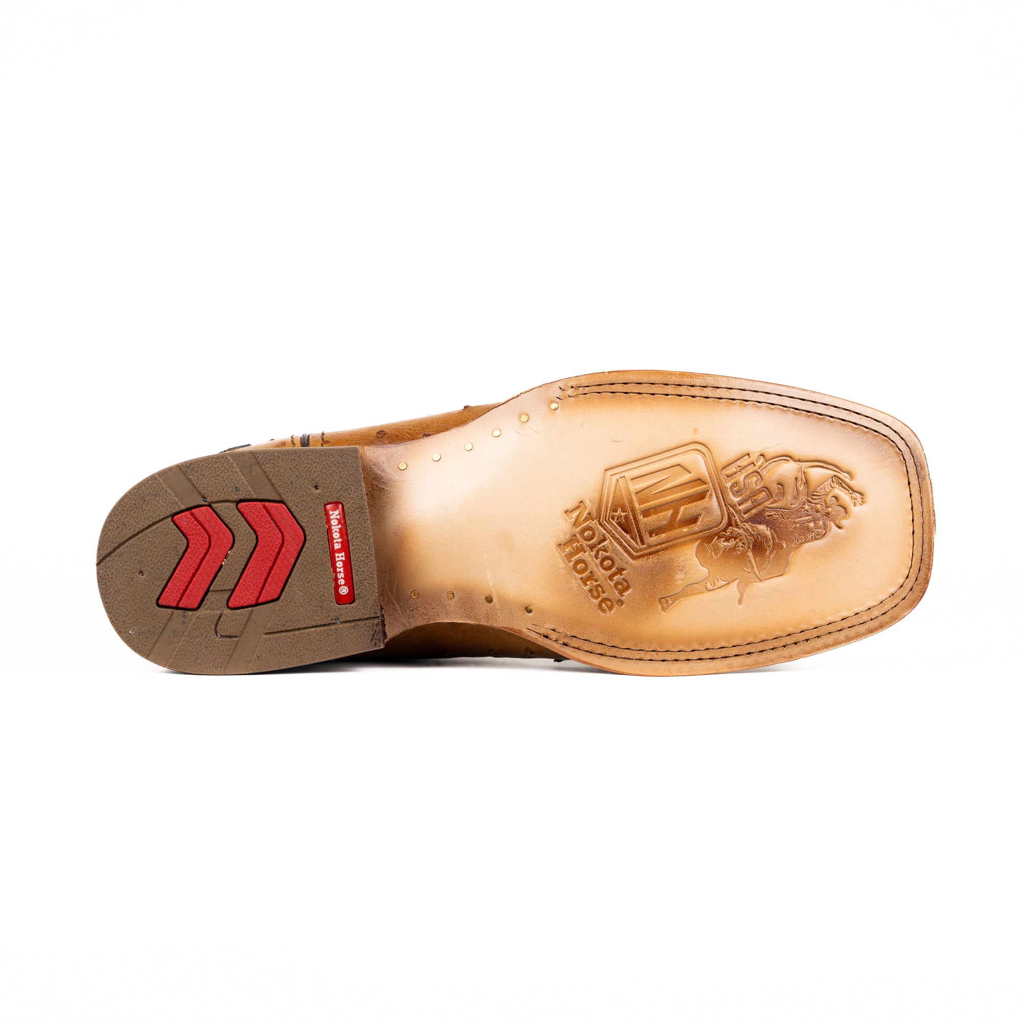 Bota Nokota Morgan Avestruz Brandy Caballero