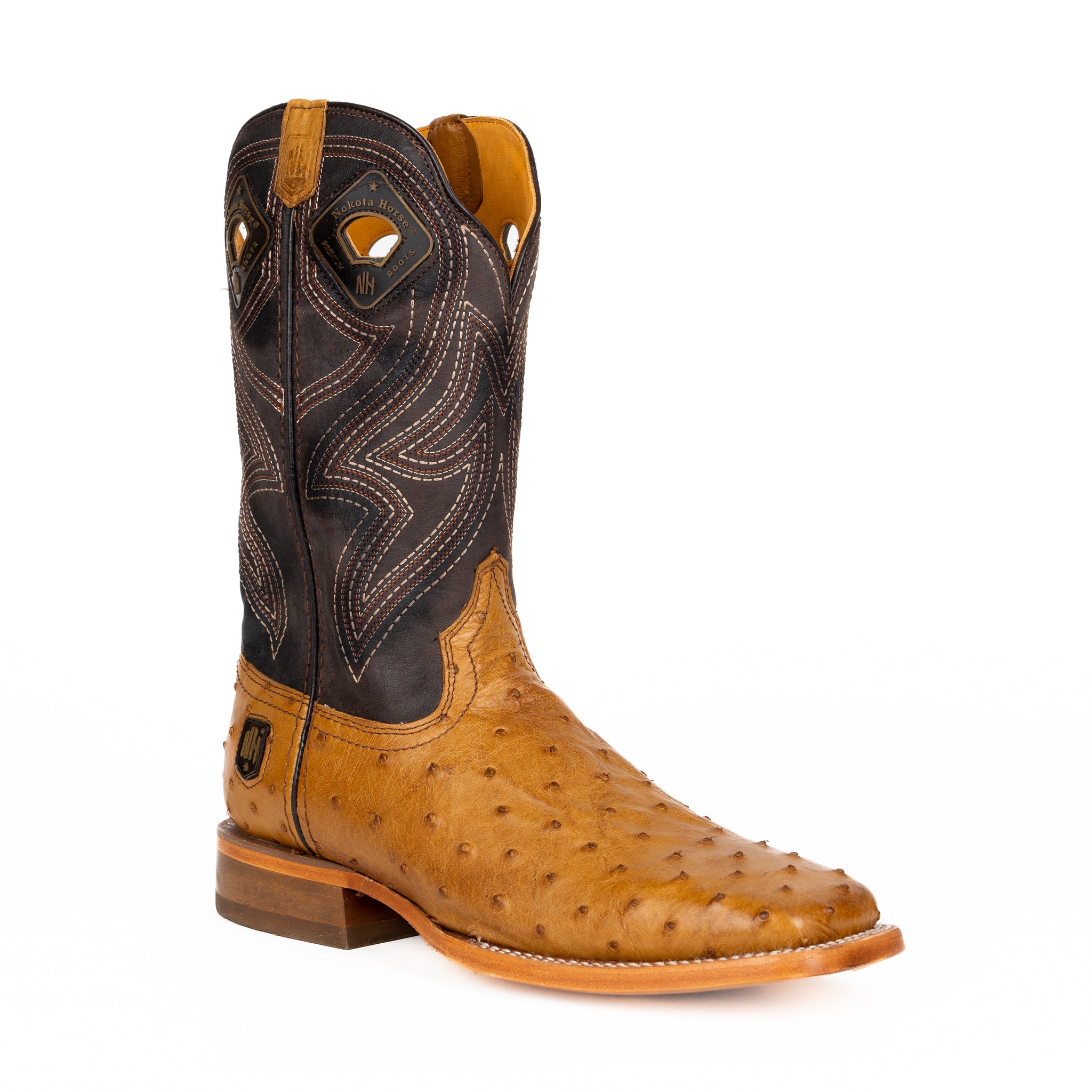 Bota Nokota Morgan Avestruz Brandy Caballero
