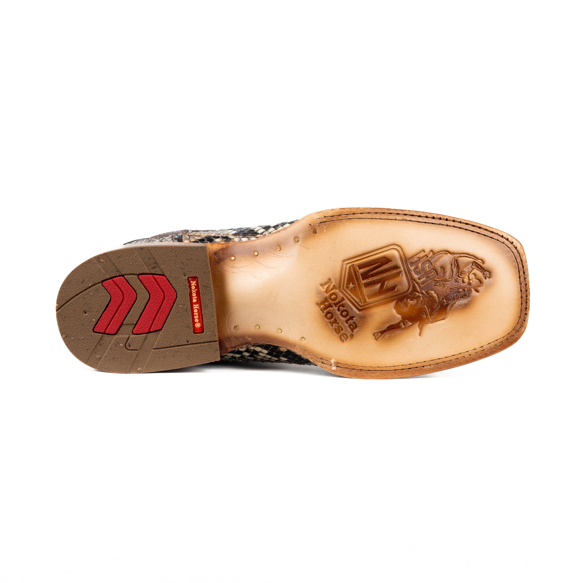 Bota Nokota Morgan 18 Piton Vidriado Caballero